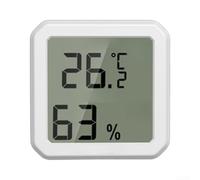 Termometro igrometro digitale HT680 | Ampio schermo LCD, in tempo reale per il monitoraggio dell'umidità della temperatura per la casa e l'ufficio, da parete