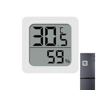 Termometro Igrometro Digitale LCD, Indicatore Di Umidità, Camera Da Letto, Sensore Di Umidità Igrometro Alimentato A Batteria Per Dormitorio, Camera Da Letto, Cameretta Per Bambini, Auto