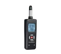 Termometro igrometro digitale LCD, misuratore di temperatura e umidità ad alta precisione, psicrometro, tester di temperatura e punto di rugiada a bulbo umido,Professionale
