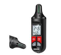 Termometro igrometro digitale portatile DY33, misuratore di umidità con sensore di temperatura interna da -10℃ a 60℃ con igrotermografo retroilluminato per interni ed esterni