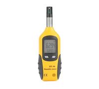 Termometro igrometro digitale portatile, misuratore di temperatura del bulbo umido/punto di rugiada, schermo LCD con retroilluminazione,Professionale
