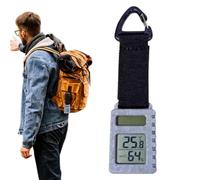 Termometro igrometro digitale portatile - Temperatura ad energia solare