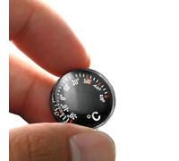 Termometro Igrometro Meccanico Portatile - Mini Misuratore Di Temperatura E Umidità Per Automobile, Camera Da, Camper, Furgone | Per Il Regalo Di Viaggio Del Garage Della Cabina Della Serra Di C