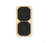 Termometro igrometro per sauna con capacità di montaggio a parete e doppio intervallo di misurazione 0-120 C 0-100 RH (Celsius)