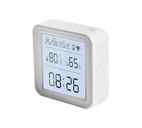 Termometro igrometro WiFi intelligente per integrazione app Tuya con letture in tempo reale e registrazione grafica dei dati