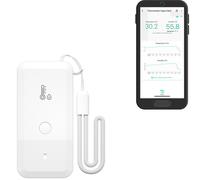 Termometro igrometro wireless intelligente YoLink con ampio intervallo di temperatura per congelatore, frigorifero, serra, gabbia per animali dom
