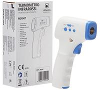 Termometro infrarossi MDI907 Frontale senza contatto Temperatura corporea 32°C a 42,9°C Dispositivo Certificato CE 0123 Registrato Ministero Salute Display LCD Temperatura oggetti