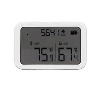 Termometro intelligente WiFi Igrometro Sensore di umidità della temperatura wireless per interni con rilevamento dell'intensità della luce