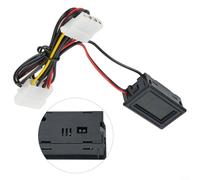 Termometro intercooler per auto in tempo reale con display digitale Celsius Fahrenheit e sonda impermeabile per il monitoraggio della temperatura dell'acqua e dell'olio