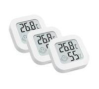 Termometro Interno - Display Digital LCD Schermo Chiaro, Sensore Affidabile Monitor Per Umidità Di Precisione, Strumento Di Lettura Della Temperatura Accurato Per Il Comfort Climatico | Ga Indice Per