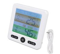 Termometro interno Termometro Digitale Schermo della temperatura Umidità Monito (Bianco)