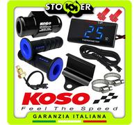 TERMOMETRO KOSO STAFFA MANOPOLE SENORE ACQUA M10x1 RACCORDO 22mm MOTO SCOOTER