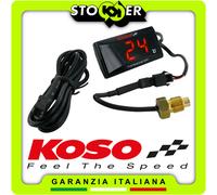 Termometro KOSO Universale Digitale MOTO SCOOTER Sensore Temperatura Acqua M10x1