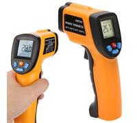 Termometro laser digitale batteria con LCD fino a 550 ° C