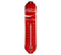 Termometro latta 6,5 x 28cm Coca Cola