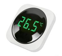 Termometro LCD esterno ad alta precisione per acquario, 0-50 ℃ monitor digitale della temperatura dell'acquario (B (Bla(Bla(Bla(Bla(Blac(Blac(nero(bianco)