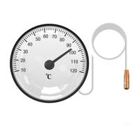 Termometro liquido analogico con sonda da 144 cm per piscina e acquario - Misuratore di temperatura preciso 0-120°C senza