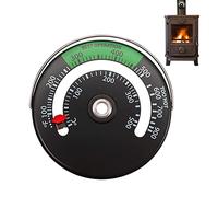 Termometro Magnetico Per Tubo Stufa A Legna E A Fuoco - Per Forno