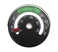 Termometro magnetico per tubo stufa - termometro magnetico per stufa a legna, indicatore di calore per tubo , monitor di temperatura stufa resistente al calore, termometro