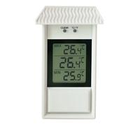 Termometro plastica min/max digitale - bianco - mm.150x80 Molletherm