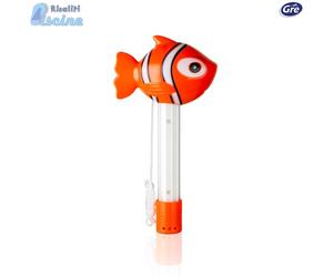 TERMOMETRO NEMO GALLEGGIANTE PER TEMPERATURA PISCINA PESCE PAGLIACCIO GRE TBF20