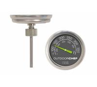 OUTDOORCHEF Char-Broil Termometro Barbecue Colore Argento, 7 x 5.3 cm