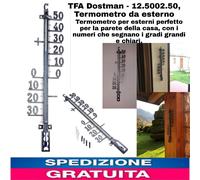 Termometro Parete x esterni perfetto x La Casa Con Numeri Dei Gradi Grandi