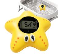 Termometro per acqua da bagno per bambini, giocattolo di sicurezza preciso con schermo LCD - Termometro da vasca a stella marina, da utilizzare in bagno di casa, asili nido, ospedale durante i viaggi