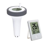 Termometro Per Acqua Termometro Galleggiante Wireless IPX8 Impermeabile, Termometro Digitale For Piscina Di Facile Lettura Con Monitoraggio Della Temperatura Esterna/interna