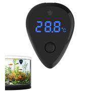 Termometro per acquario - Misurazione della temperatura - Controllo Touch Monitor Display LED Contatore Accurato per Casa Animaleria Scuola Progetti Scienziati Esposizioni Di Tartarughe