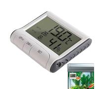 Termometro per acquario | Sensore autoadesivo, termometro digitale con display a LED, per pesci marini, tartarughe, bette, gamberi, rettili acquatici