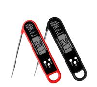 Termometro per alimenti, lettura rapida e accurata, termometro da cucina 3-4 secondi, design delicato, pieghevole, attrazione magnetica, sonda in acciaio inox 304, per barbecue e latte