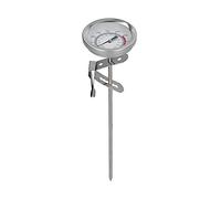 Termometro per Alimenti, Termometro per Frittura in Acciaio Inossidabile Latte, Tè, Caffè, Friggitrice, Termostato Ad Alta Temperatura per Griglia per Barbecue Tacchino