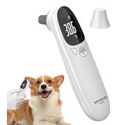 Termometro Per Animali Domestici, Monitor Della Temperatura Auricolare Per Cani E Gatti, Termometri Auricolari Per Cani, Termometri Veterinari, Digitale USB Ricaricabile