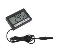 Termometro per auto Accurata digitale Accurato interno esterno a doppia temperatura a temperatura per acquario frigorifero frigorifero laboratori del serbatoio del pesce termometro