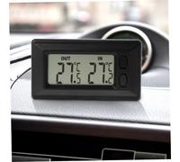 Termometro per auto, indicatore di temperatura digitale con display LCD, interno dell'auto e termometro d'aria esterno per camion UV auto (con cavo da 1,5 m)