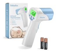 Termometro Per Bambini Babydoc Di Qualità Medica, Sensore Tedesco AccuTemp, Termometro A Infrarossi 3 In 1 Sicuro E Senza Contatto, Modalità Oggetti Per Latte O Acqua Da Bagno, Bambini E Adulti