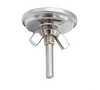 Termometro per barbecue in acciaio inox, 45 mm, per barbecue Weber serie 200/300 E/S 210/220/310 e griglie a gas serie Q Q120/Q220/Q300/Q320 100-300°C