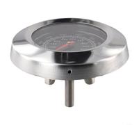 Termometro per barbecue in acciaio inox, 50-500 ℃, doppia scala, per cucinare all'aperto, compatibile con griglie e affumicatori