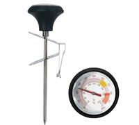 Termometro per caffè analogico a quadrante -10 100 Manometro di temperatura Sonda in acciaio inossidabile lettura istantanea e rapida latte cioccolato bevande drink