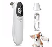 Termometro per cani e gatti, termometro auricolare per animali domestici, temperatura auricolare accurata di 32-42, 9 ℃, strumento per la misurazione della temperatura dell'animale domestico
