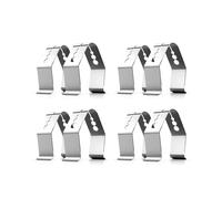 Termometro per Carne nel Stile un Universale Supporto per Clip per Sonda Letture Della Temperatura Ambiente Barbecue per Affumicatore Forno Grill, Set
