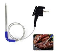 Termometro per carne Ninja, 1 pezzo in acciaio inox per termometro Ninja, sonda Ninja, compatibile con Ninja Dz550 Foodi Smart XL 6 in 1 sonda a doppia temperatura barbecue interno e friggitrice ad