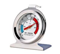 Termometro per congelatore - Misuratore di temperatura meccanico, utensili da cucina ecologici bimetallici, funzione di montaggio a clip, per la conservazione del freddo, strumento di monitoraggio del