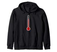 Termometro per Costume di Halloween, misuratore di Temperatura Felpa con Cappuccio
