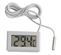 Termometro per Display Digitale LCD, Termometro Digitale, a LED -40 ° C ~ 70 ° C Mini Sensore della Sonda del Misuratore di Temperatura Bianco