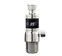 Termometro per doccia Filtro acqua digitale con display istantaneo | Indicatore di temperatura digitale per doccia per casa, bagno, campeggio, auto, WC, sicurezza doccia