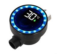 Termometro per doccia LED Digitale Impermeabile IP65 Monitor Temp | Impermeabile IP65, display HD grande, lettura istantanea, luce led 3 colori, sicurezza bambini adulti