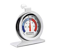 Termometro per frigorifero, 2/3/4 PCS Termometro per congelatore, Termometro per frigorifero in acciaio inossidabile, Termometro per congelatore (2 pezzi)