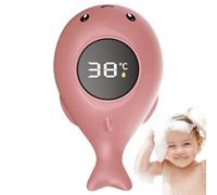 Termometro per il bagno per bambini, termometro per acqua digitale impermeabile con touchscreen a LED, 0-90 ° C Temp Essentials per bambini, carini giocattoli da bagno balena da 4, 7x2 pollici 1 ..